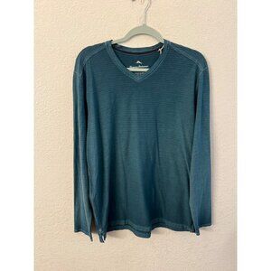 Tommy Bahama summer night cirrus coast vneck mens size medium